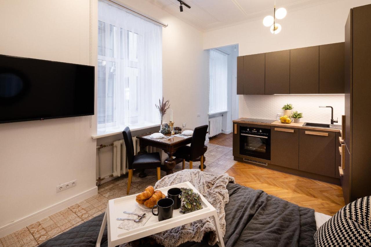 ريغا Brivibas House Design Apartments In City Center المظهر الخارجي الصورة